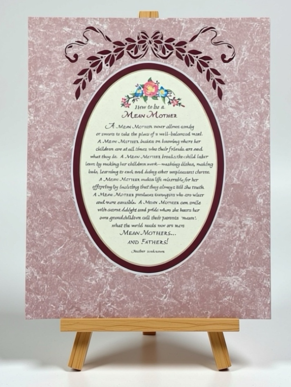 Vintage 8x10 Double Matted, Unframed, Fine Art Print Poems. 1970’s New Old Stock